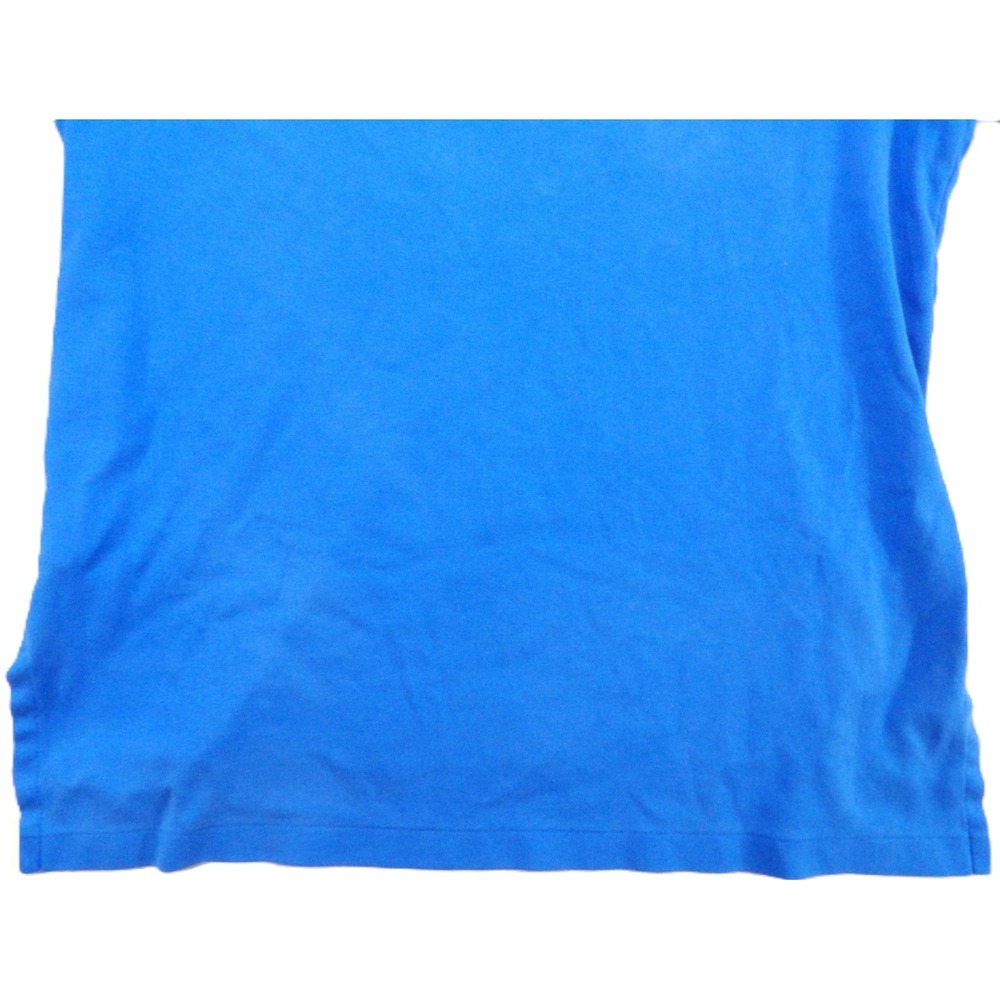 Polo Ralph Lauren Shirt Men XL Blue Yellow Pony Short Sleeve Cotton Knit Casual - Picture 15 of 16